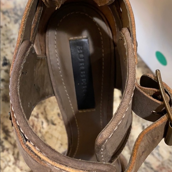 Burberry Aviator Platform Sandal size 8 - Picture 4 of 7